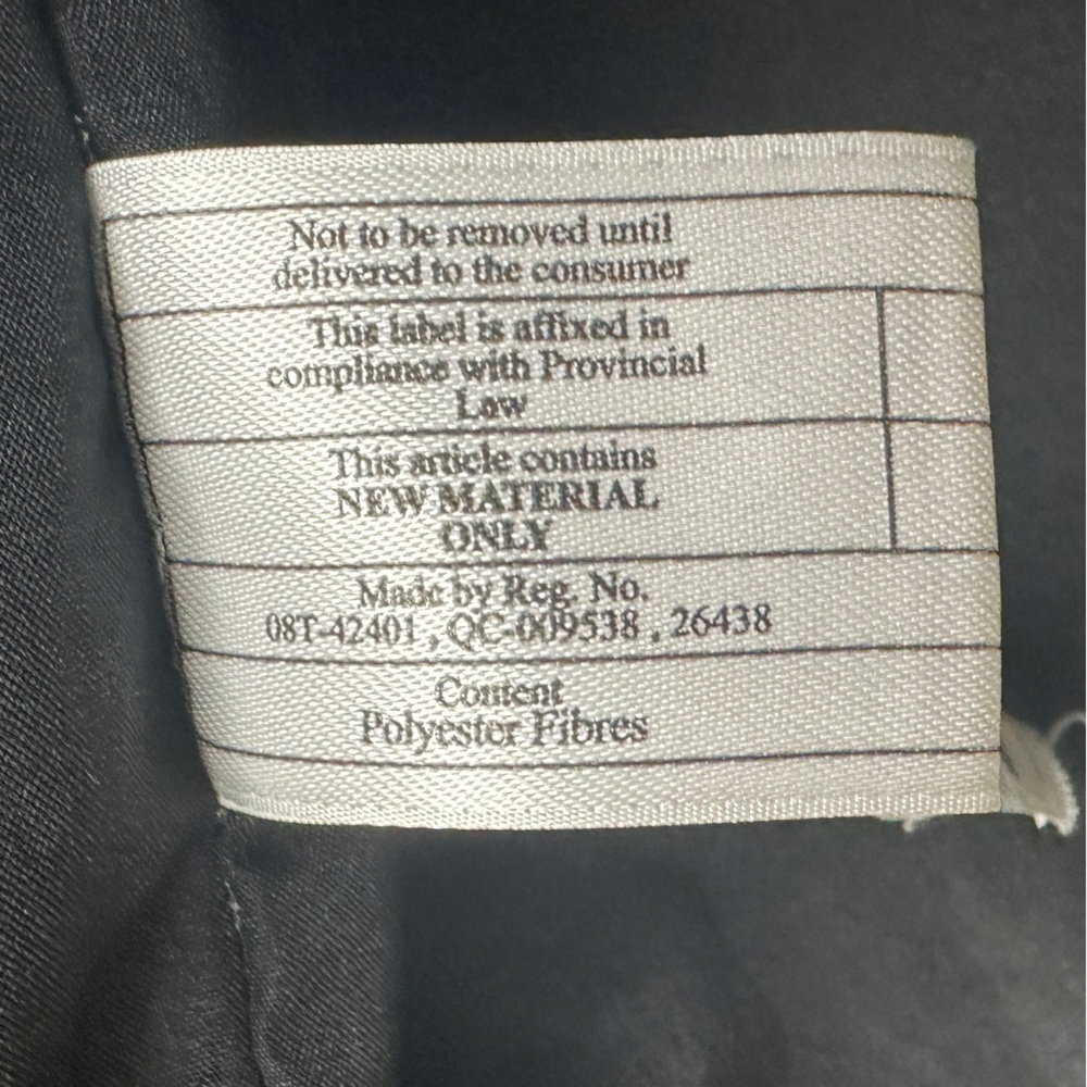 J. Crew Mercantile Long Puffer Coat Black J6870 Size 2X - Picture 12 of 12